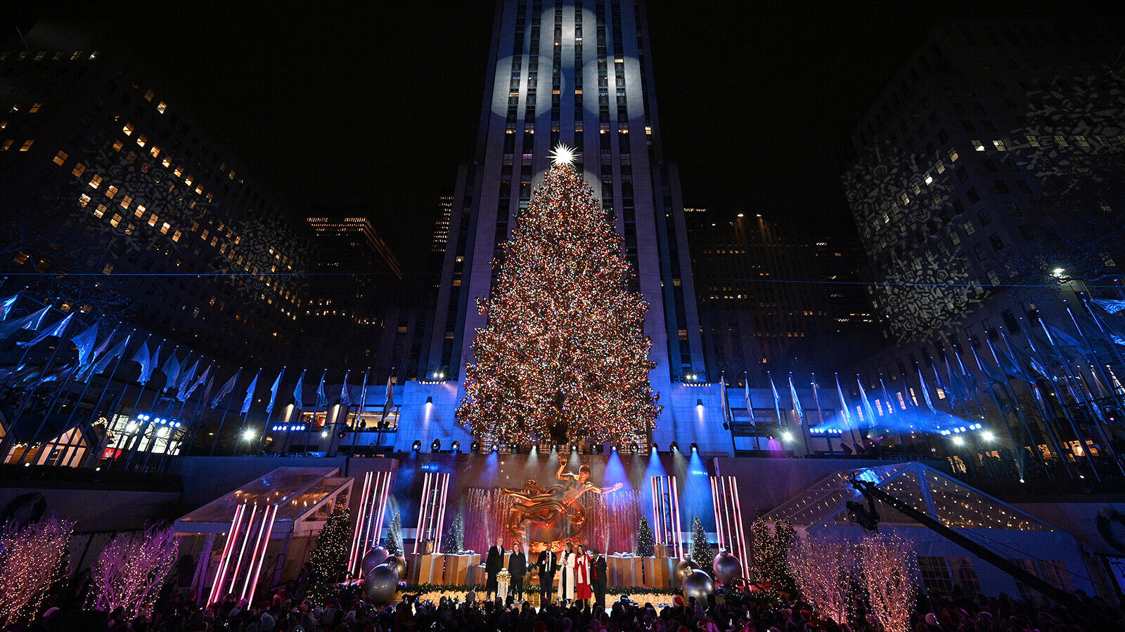 Rockefeller Center Christmas tree lighting set for Wednesday